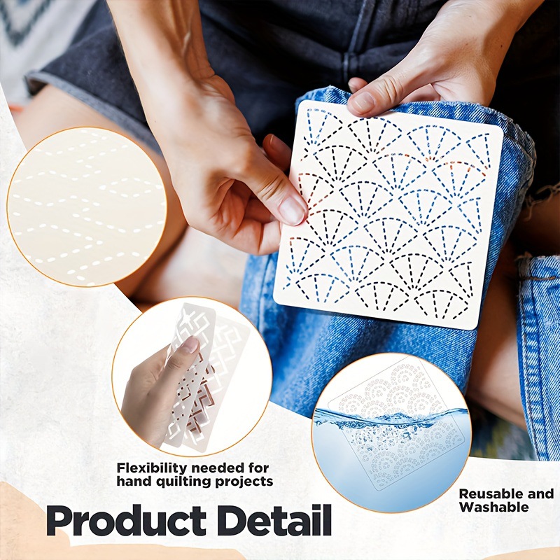30Pcs Embroidery Templates DIY - Embroidery Pattern recensie en prijs