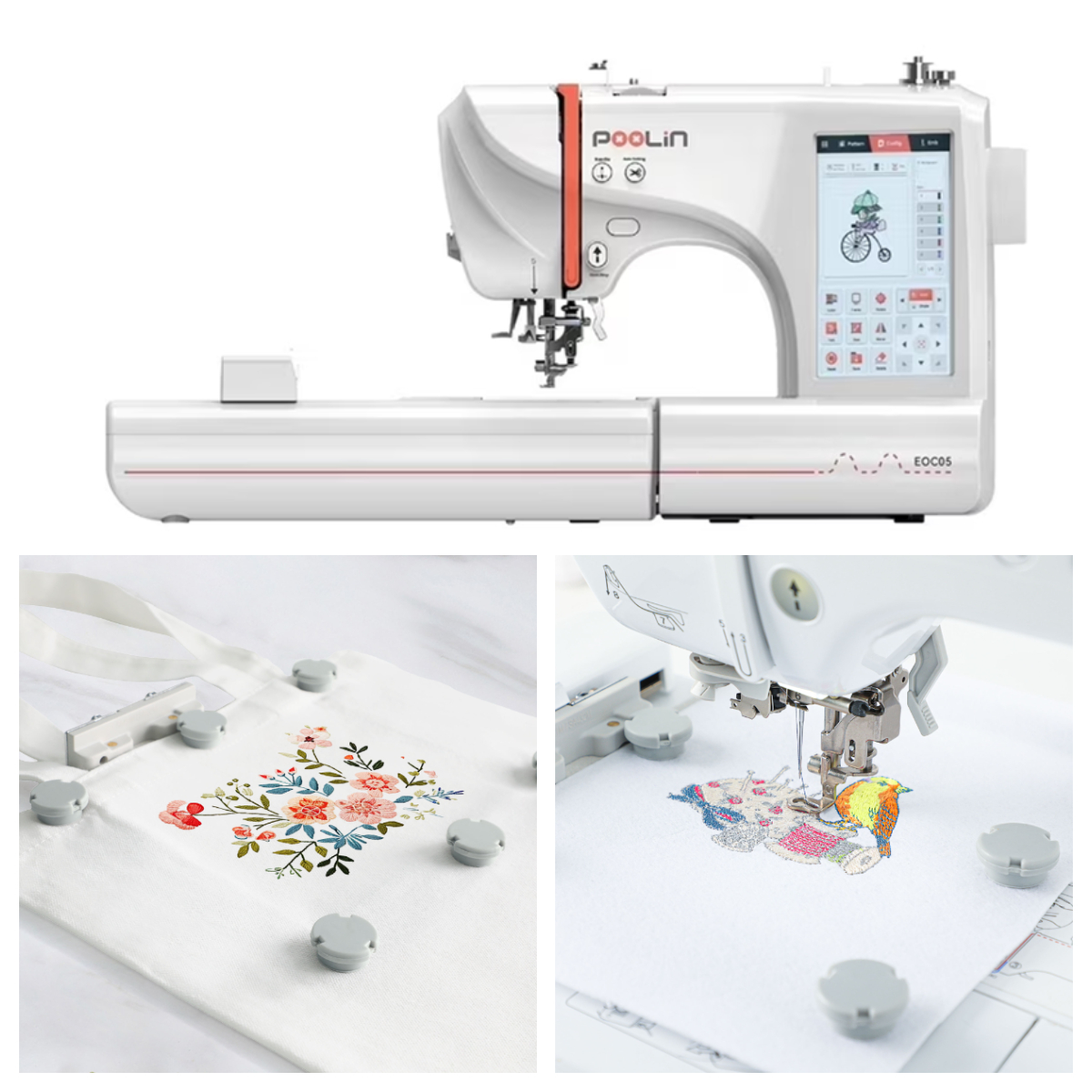 Metal Magnetic Hoop for Poolin - Embroidery Software recensie en prijs