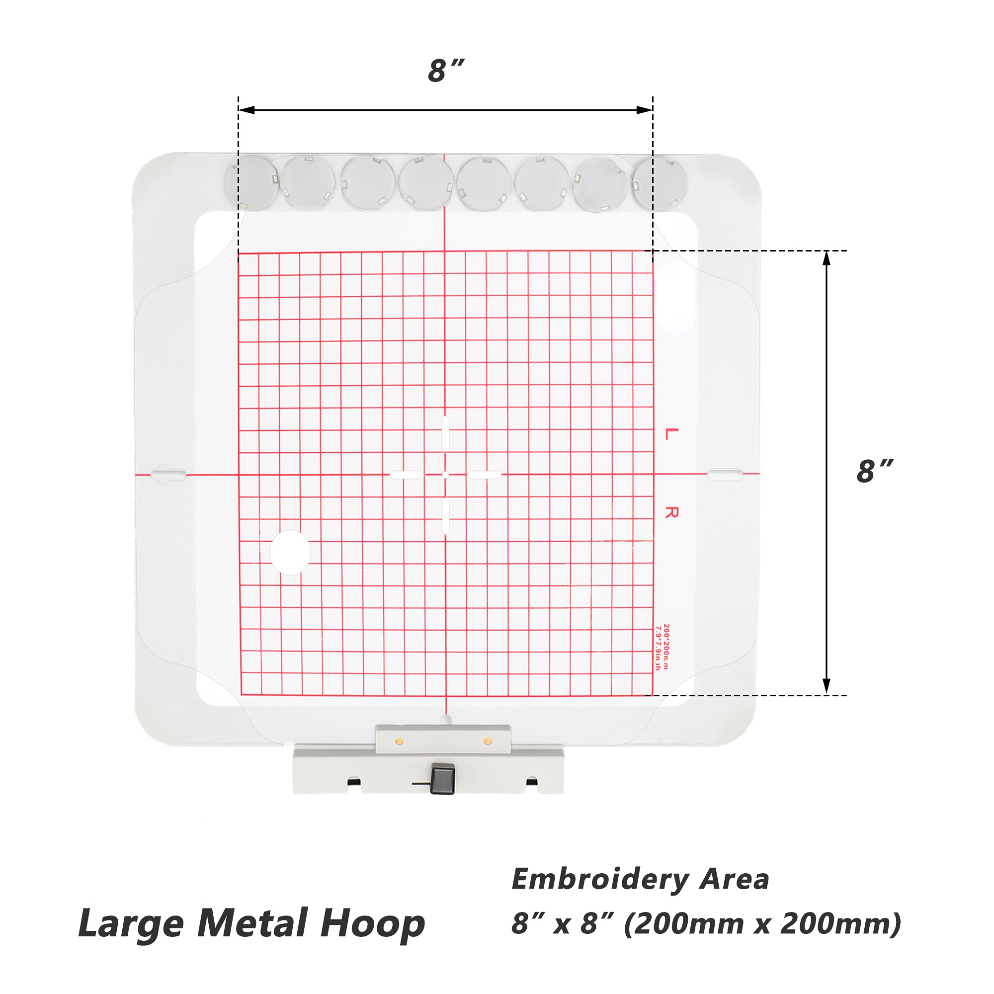 Metal Magnetic Hoop for Poolin - Embroidery Software recensie en prijs