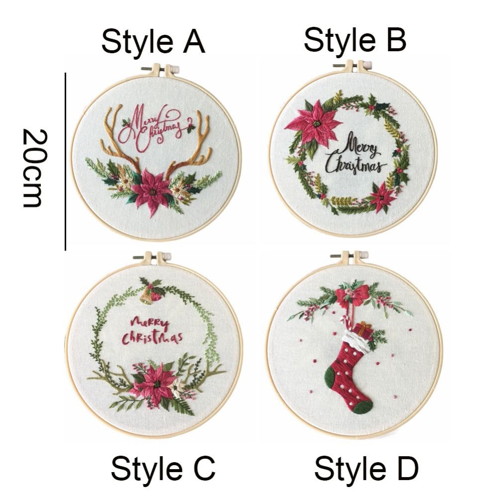 Xmas Gifts DIY Christmas Embro - Embroidery Xmas Kits recensie en prijs