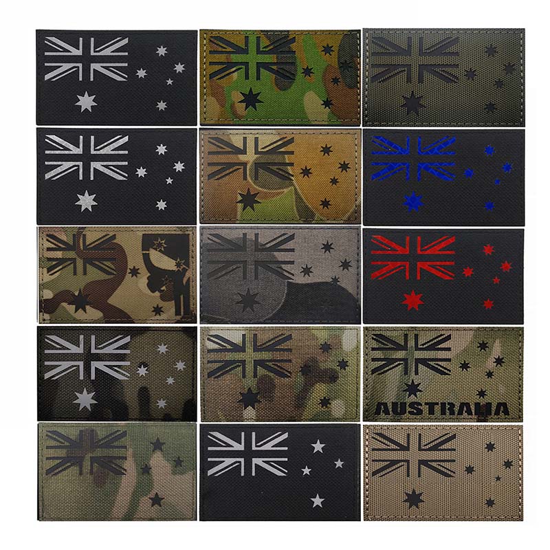 Australian Flag Patch Fabric A - Embroidery Australia recensie en prijs