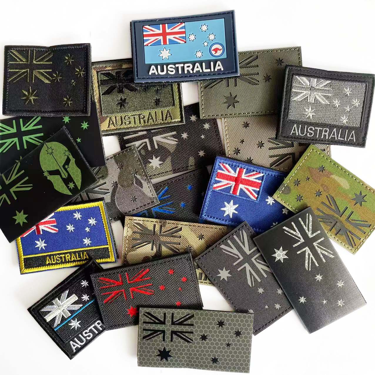 Australian Flag Patch Fabric A - Embroidery Australia recensie en prijs
