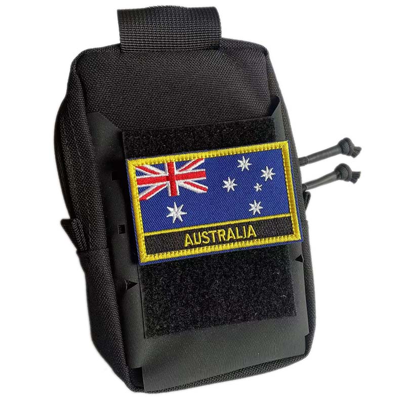 Australian Flag Patch Fabric A - Embroidery Australia recensie en prijs