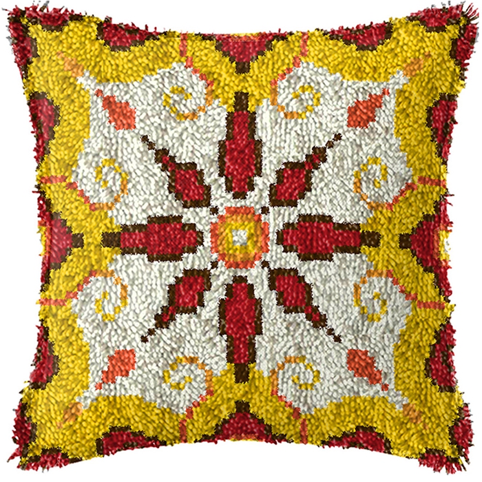 Yellow Stripes Latch Hook Kits - Embroidery Yellow recensie en prijs