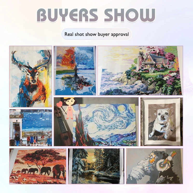 Painting by Numbers Kit Hand P - Embroidery Translate recensie en prijs
