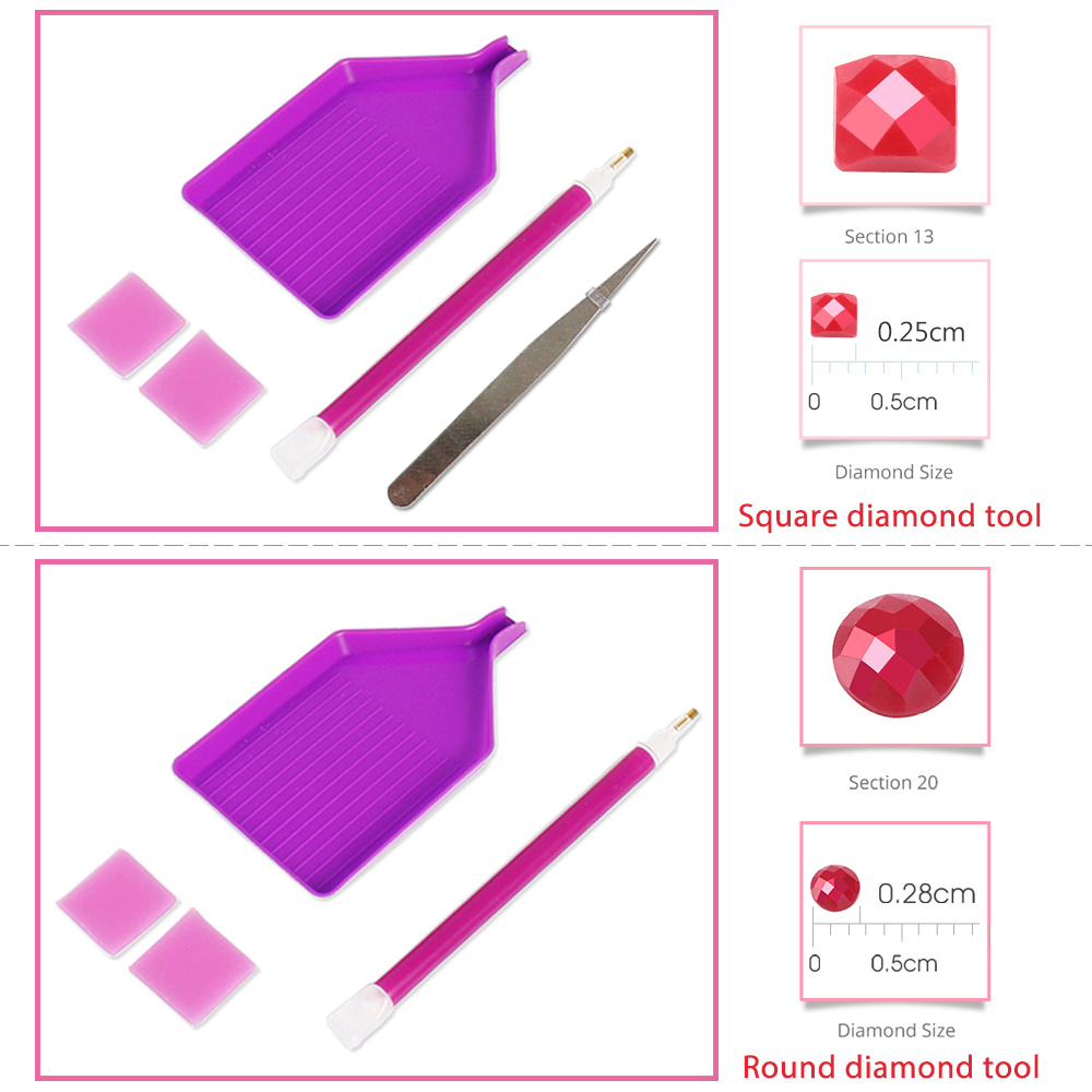 Momoart 5D DIY Diamond Mosaic  - Embroidery Pattern recensie en prijs