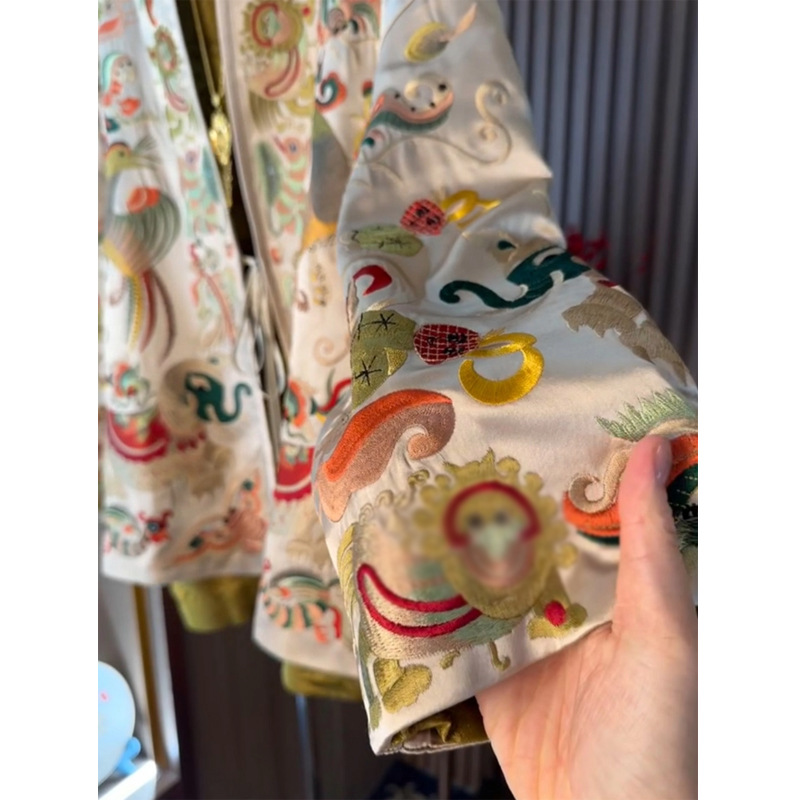 New Chinese Style Kimono Cardi - Embroidery Fashion recensie en prijs