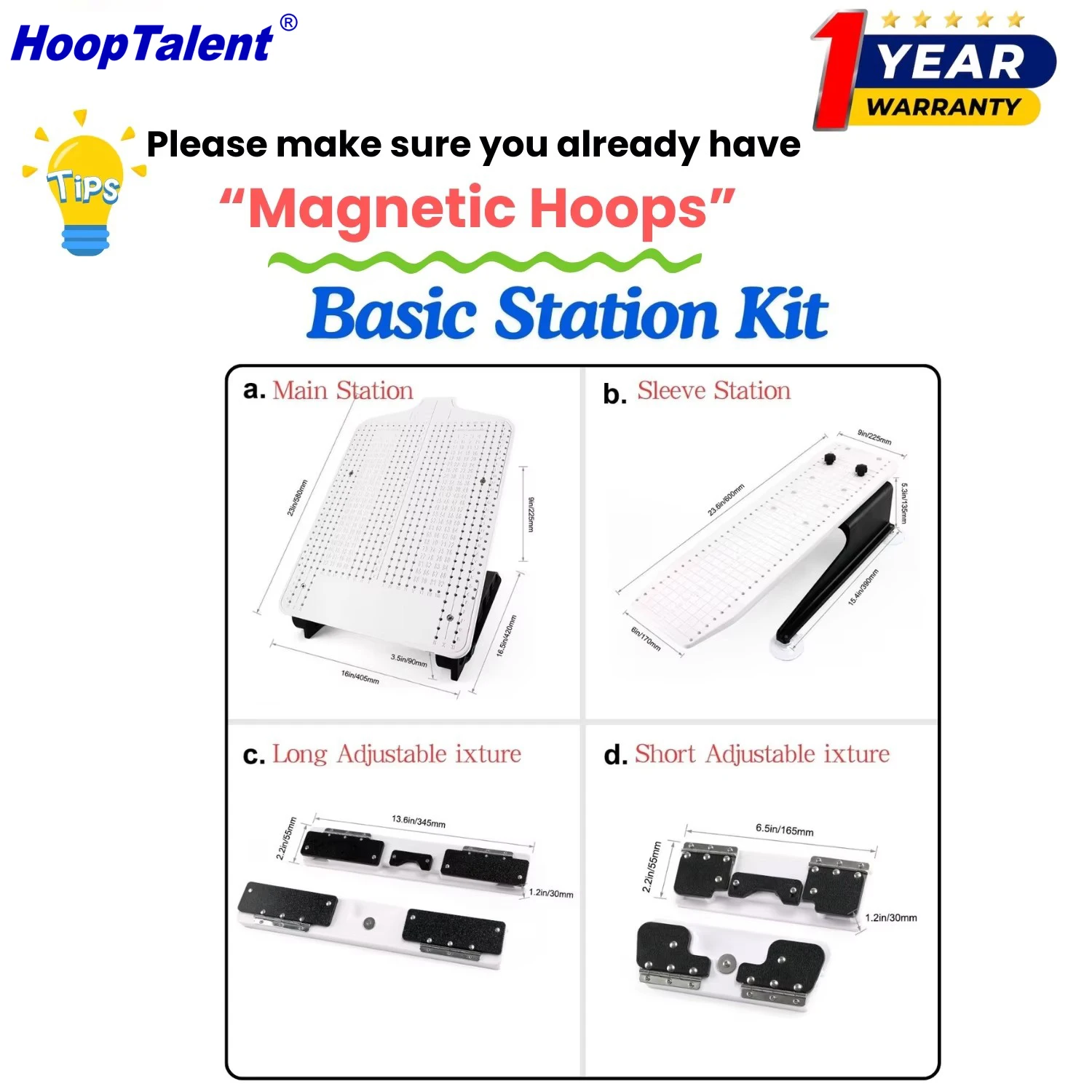 Hooping Station Kit for Ricoma - Embroidery Software recensie en prijs
