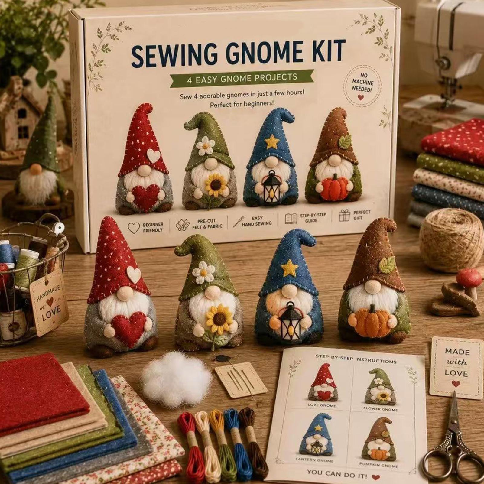 3D Bead Animal Kit Mini Gnome  - Embroidery Paper recensie en prijs