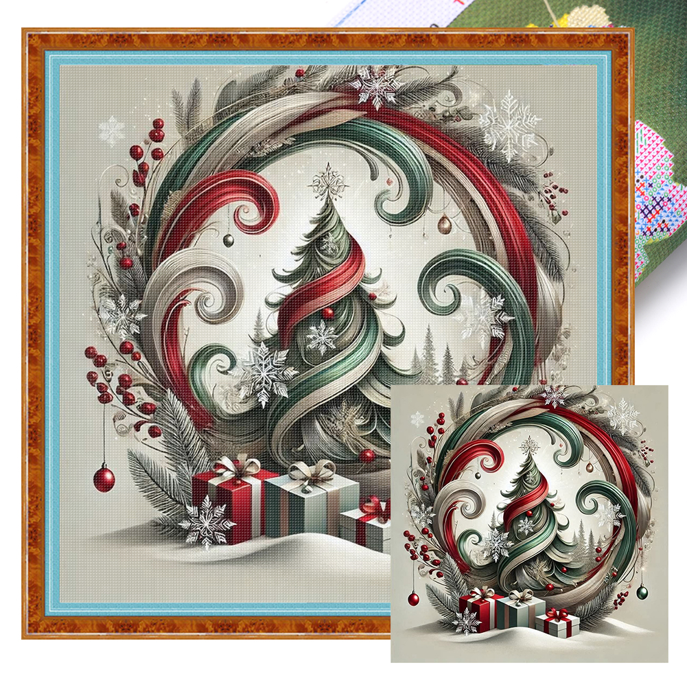 Xmas Printed Cross Stitch Kit  - Embroidery Xmas Kits recensie en prijs