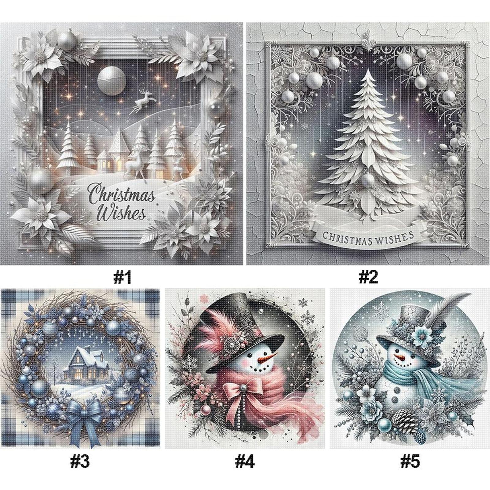 Xmas Printed Cross Stitch Kit  - Embroidery Xmas Kits recensie en prijs