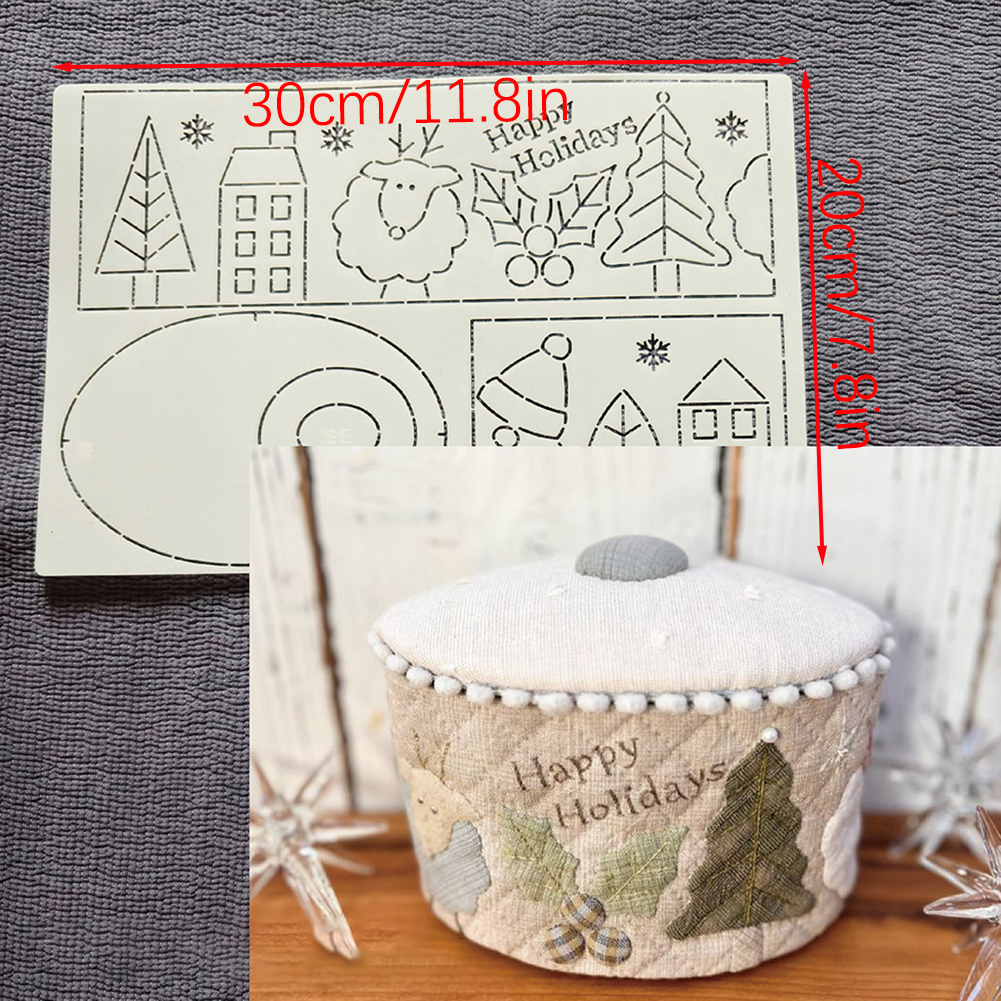 Quilting Template Stencils For - Embroidery Xmas Kits recensie en prijs