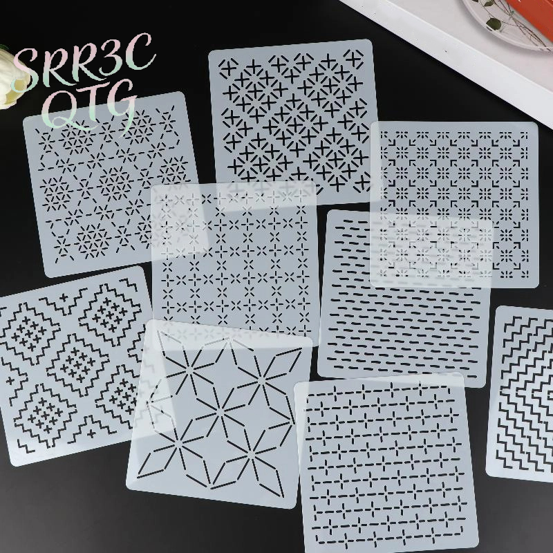 9/32Pcs Sashiko Embroidery Tem - Embroidery Gift recensie en prijs