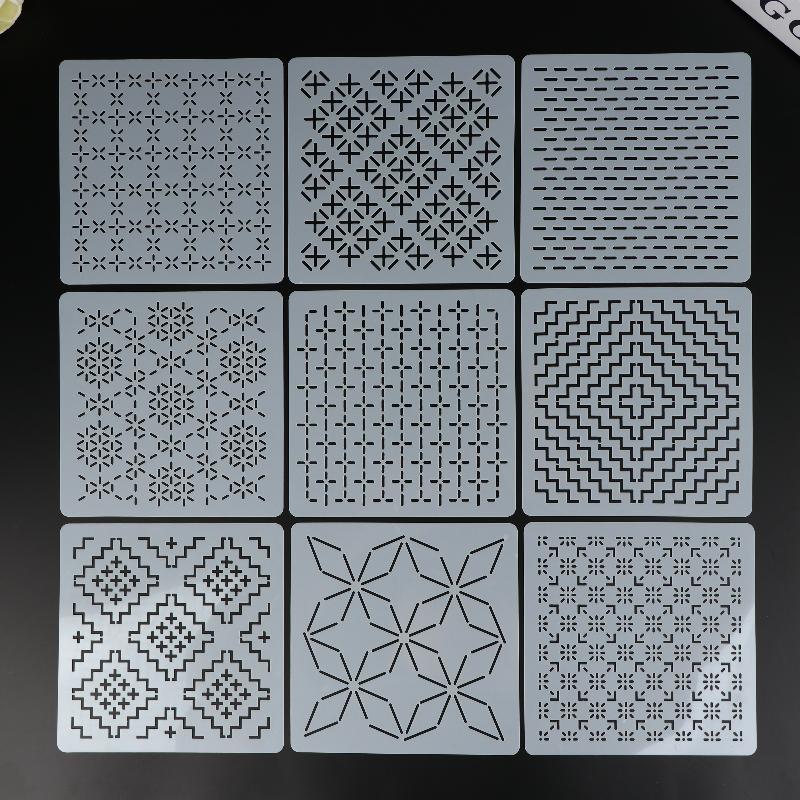 9/32Pcs Sashiko Embroidery Tem - Embroidery Gift recensie en prijs