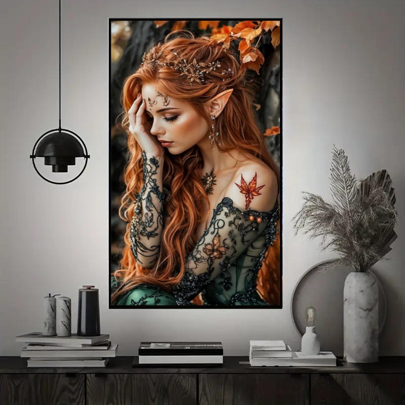 Female Elf with Red Hair Paint - Embroidery Translate recensie en prijs