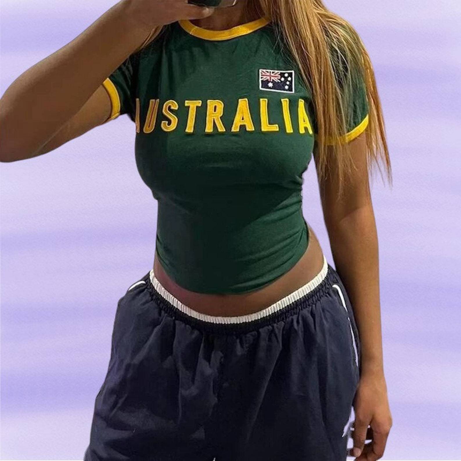 Y2k Aesthetic Women Australia  - Embroidery Australia recensie en prijs