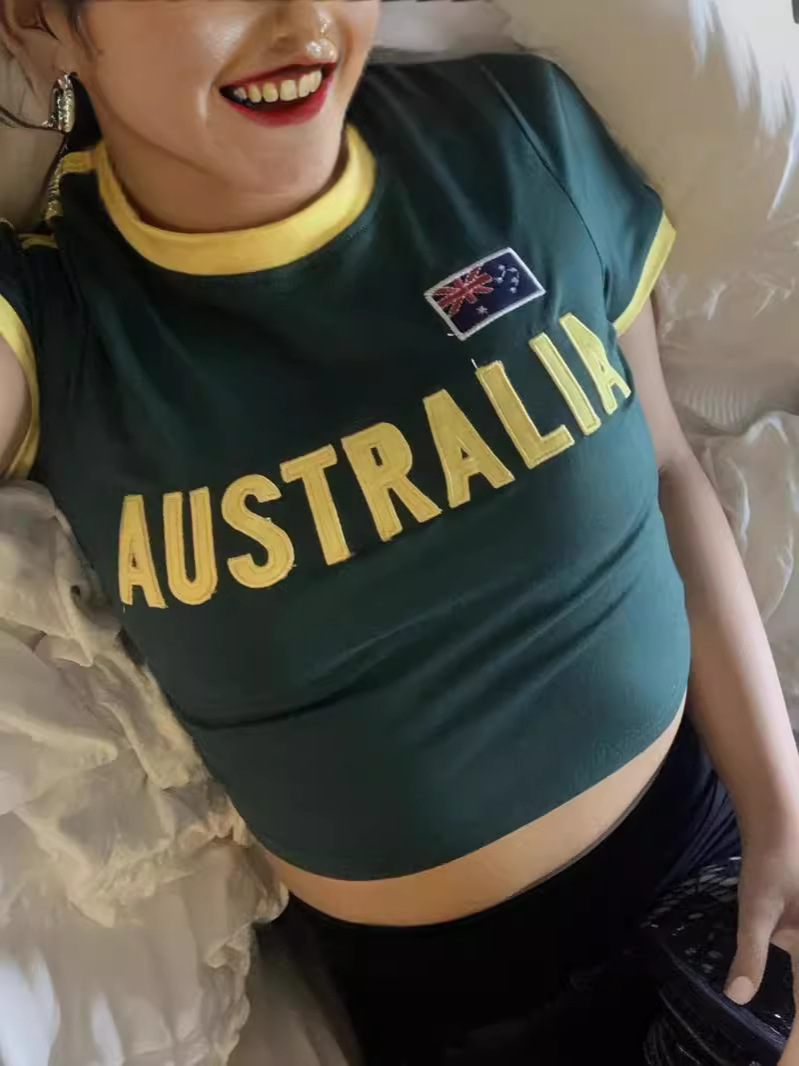 Y2k Aesthetic Women Australia  - Embroidery Australia recensie en prijs