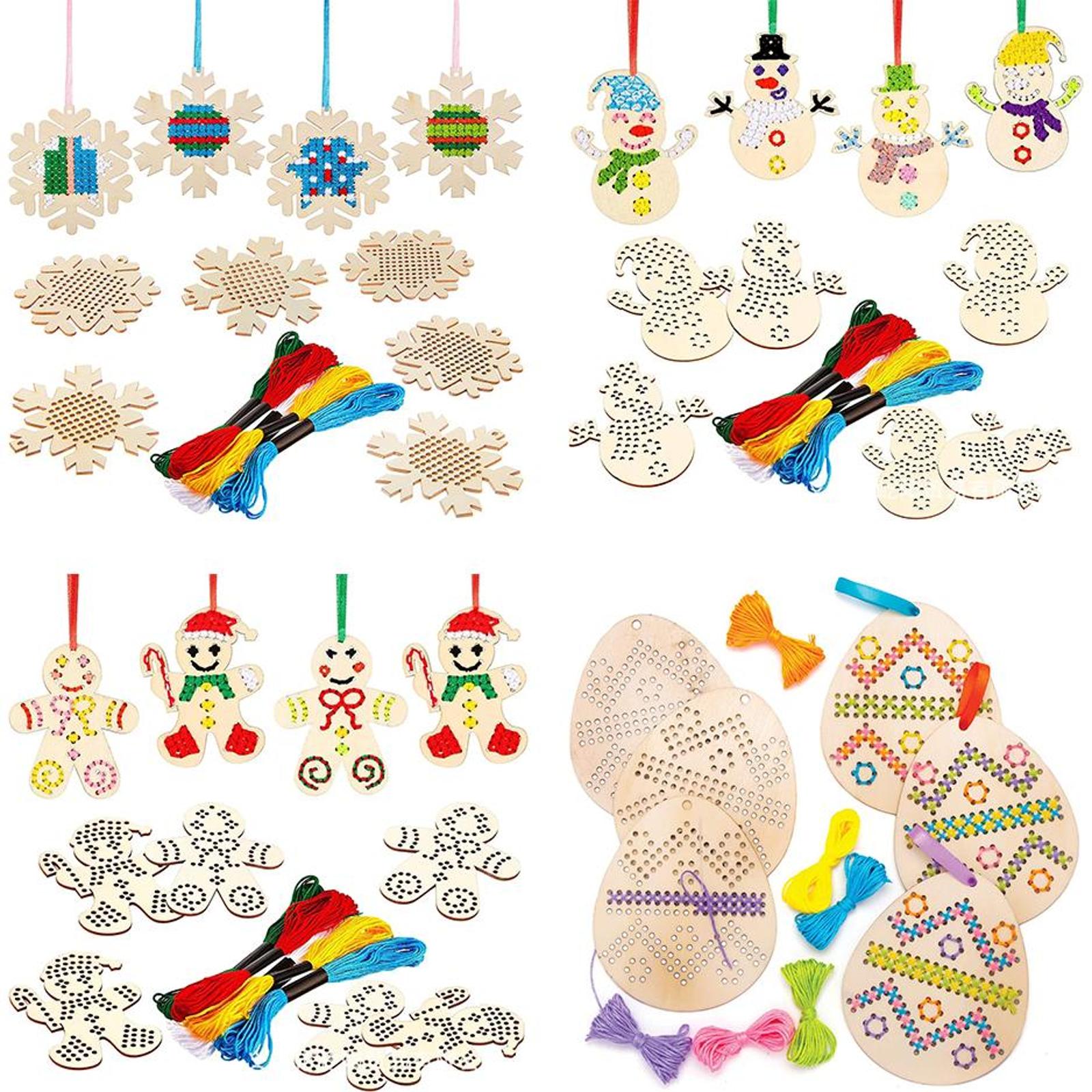 Cross Stitch Hanging Pendant E - Embroidery Xmas Kits recensie en prijs