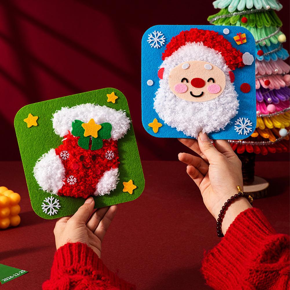 20cm DIY Christmas Embroidery  - Embroidery Xmas Stocking recensie en prijs
