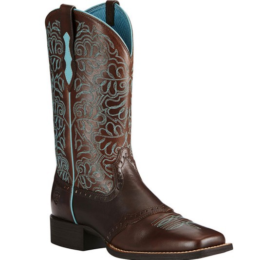 Men's Brown Leather Cowboy Boo - Embroidery Pattern recensie en prijs
