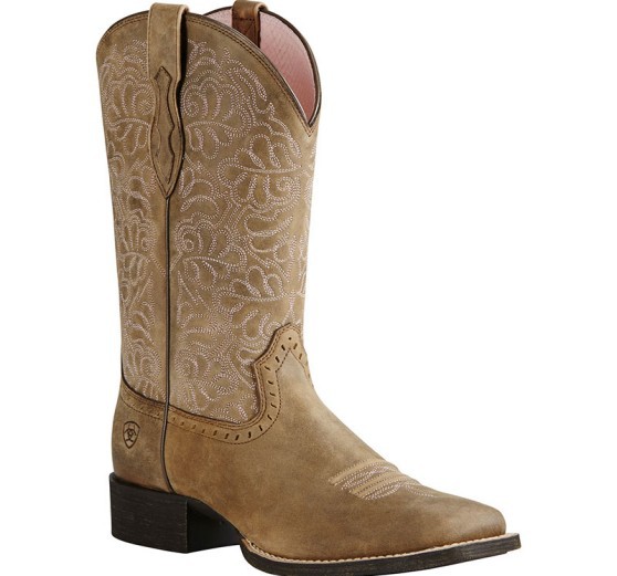Men's Brown Leather Cowboy Boo - Embroidery Pattern recensie en prijs