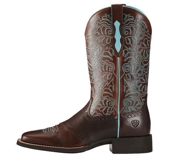 Men's Brown Leather Cowboy Boo - Embroidery Pattern recensie en prijs