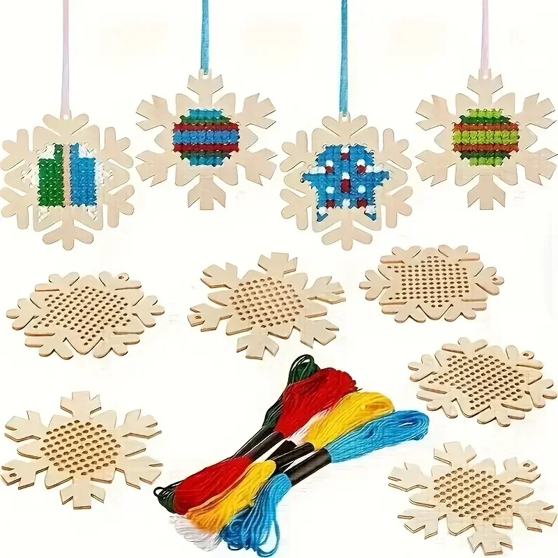 12Set Cross Stitch Hanging Pen - Embroidery Xmas Kits recensie en prijs