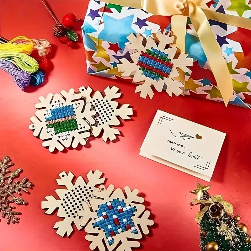 12Set Cross Stitch Hanging Pen - Embroidery Xmas Kits recensie en prijs