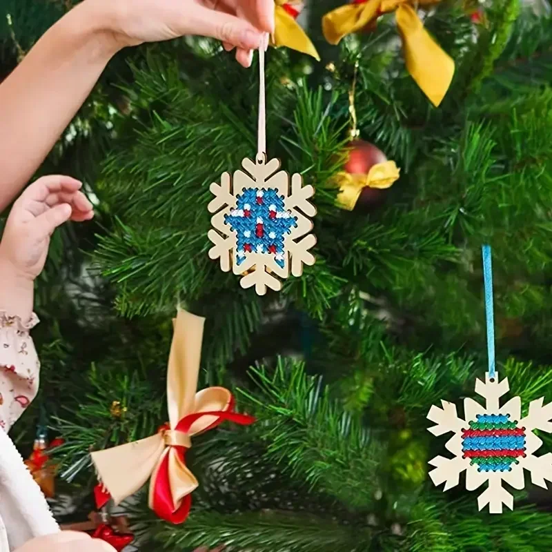 12Set Cross Stitch Hanging Pen - Embroidery Xmas Kits recensie en prijs