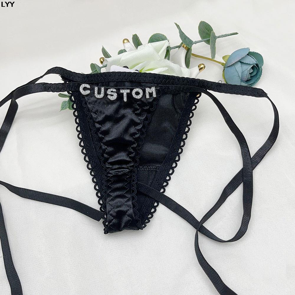 Custom Name Thongs Triangle Br - Embroidery Underwear recensie en prijs