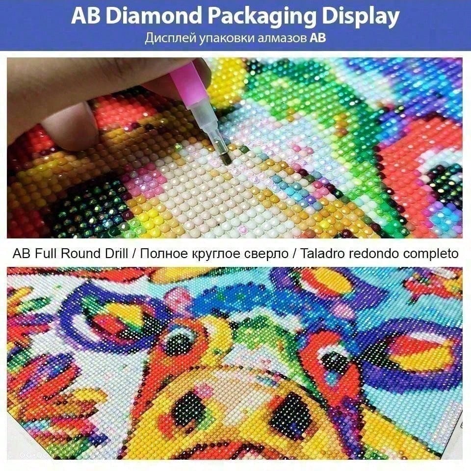 1 piece - Potdemiel-5D-DIY - F - Embroidery Translate recensie en prijs