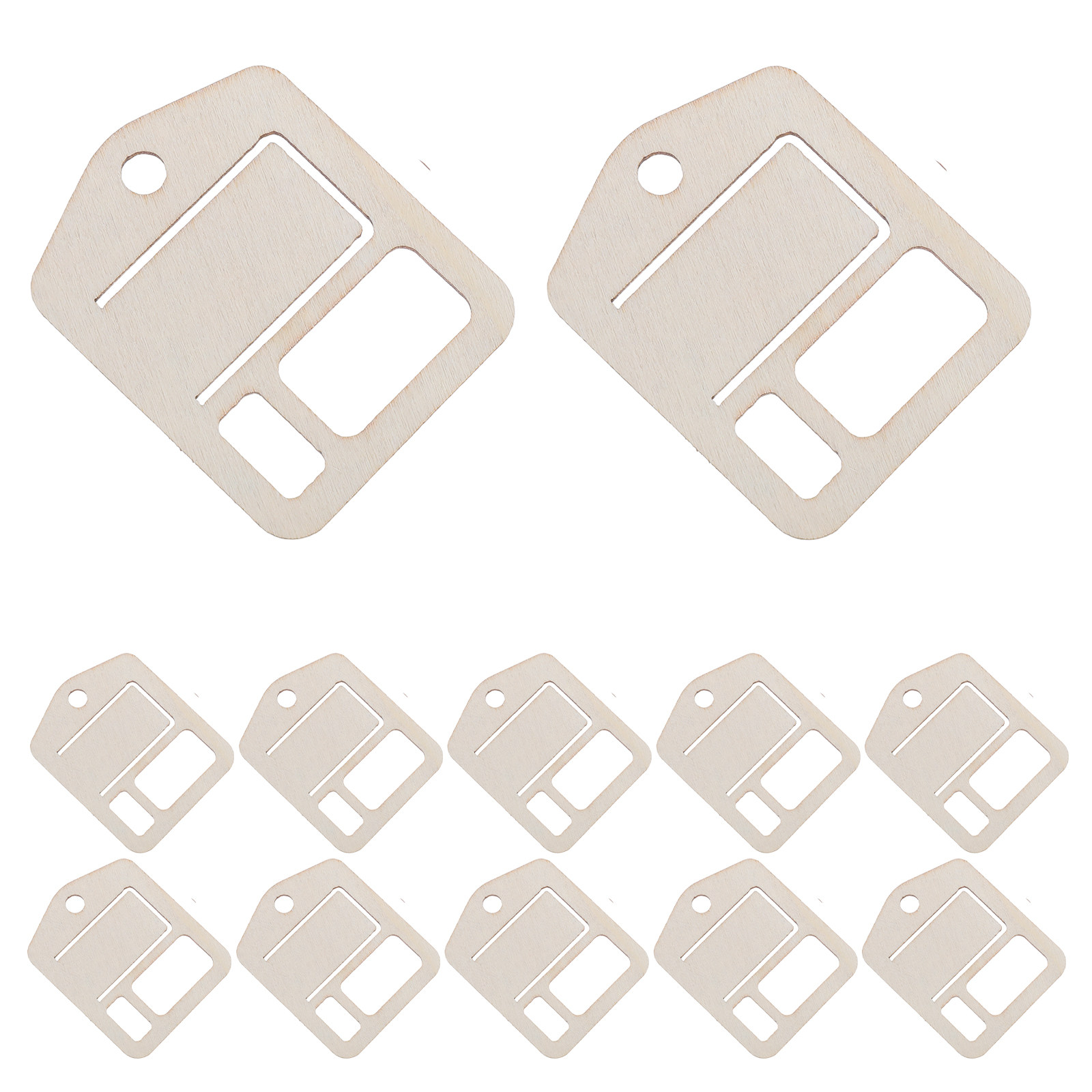 100Pcs Wooden Craft Thread Org - Embroidery Service recensie en prijs