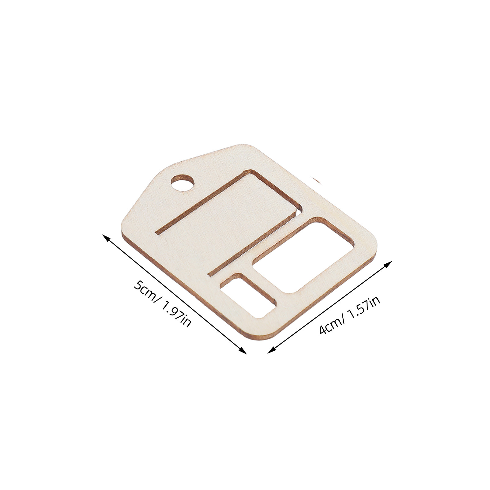 100Pcs Wooden Craft Thread Org - Embroidery Service recensie en prijs