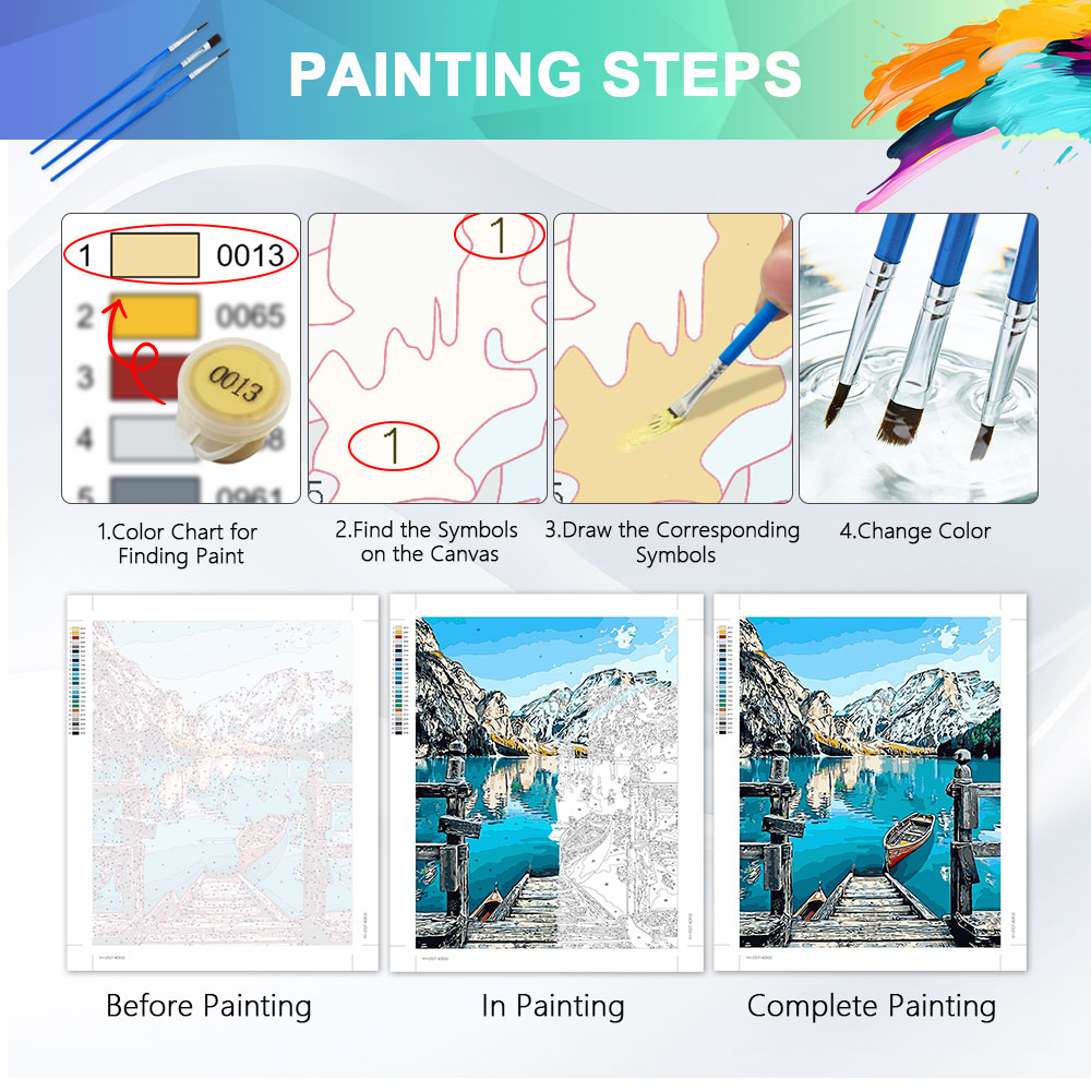 HUACAN Painting By Number Kits - Embroidery Translate recensie en prijs