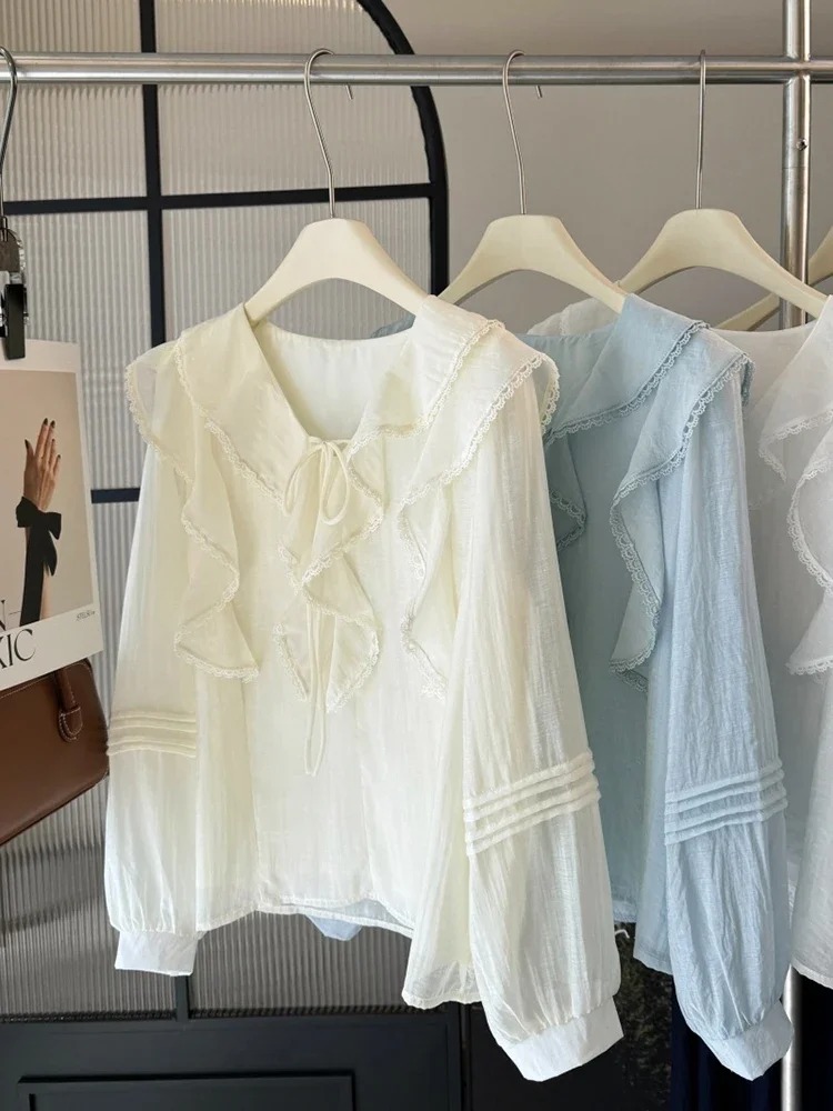 French V-Neck Chic Long Sleeve - Embroidery Fashion recensie en prijs