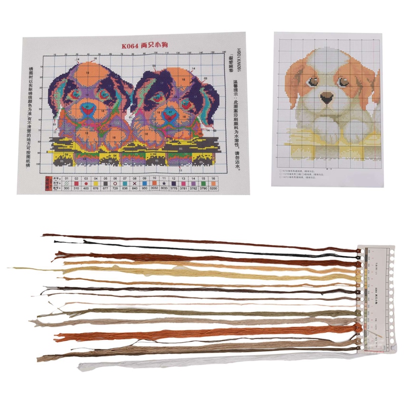 DIY Hand Knitting Print Set Em - Embroidery Pattern recensie en prijs