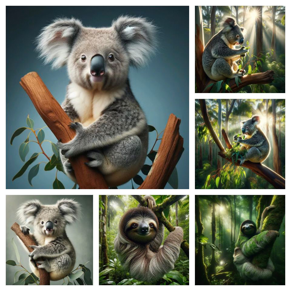 Diamond Painting Sloth Koala A - Embroidery Australia recensie en prijs