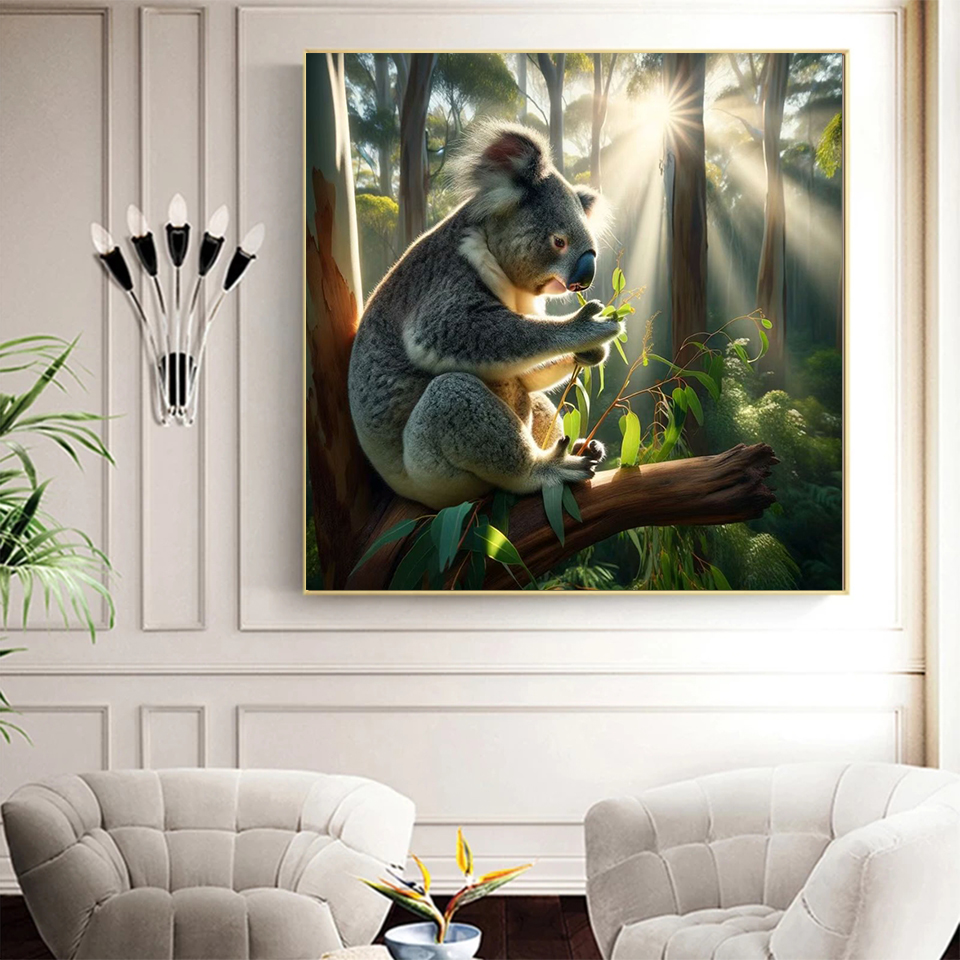 Diamond Painting Sloth Koala A - Embroidery Australia recensie en prijs