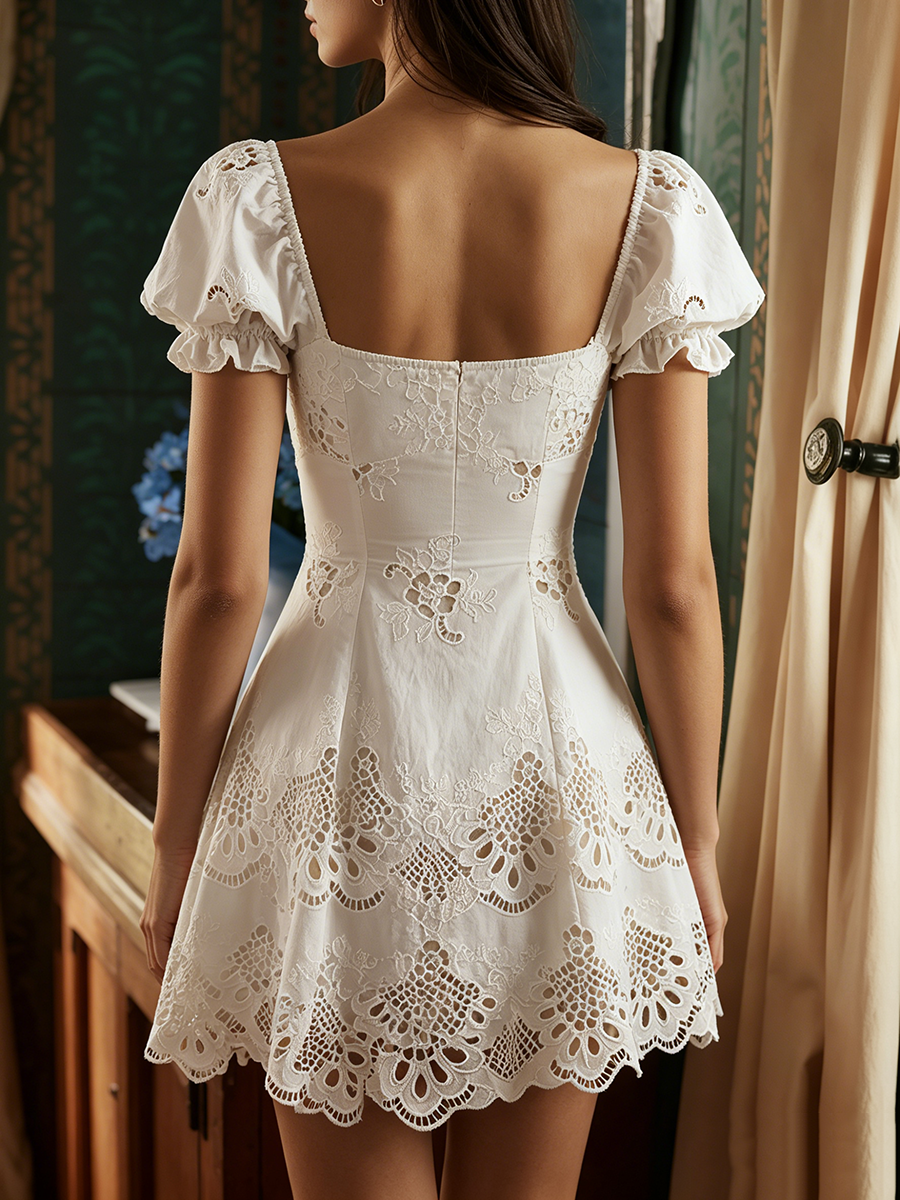 French Eyelet Embroidery Mini  - Embroidery Eyelet recensie en prijs