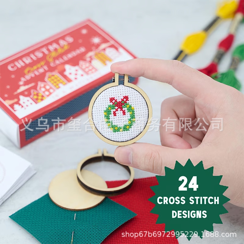 DIY Christmas Cross Stitch Adv - Embroidery Xmas Kits recensie en prijs